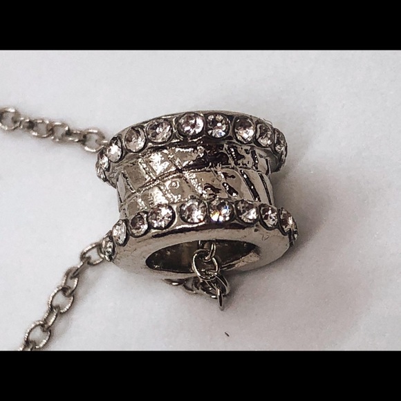 NEW Silver Pave Necklace - Picture 4 of 4